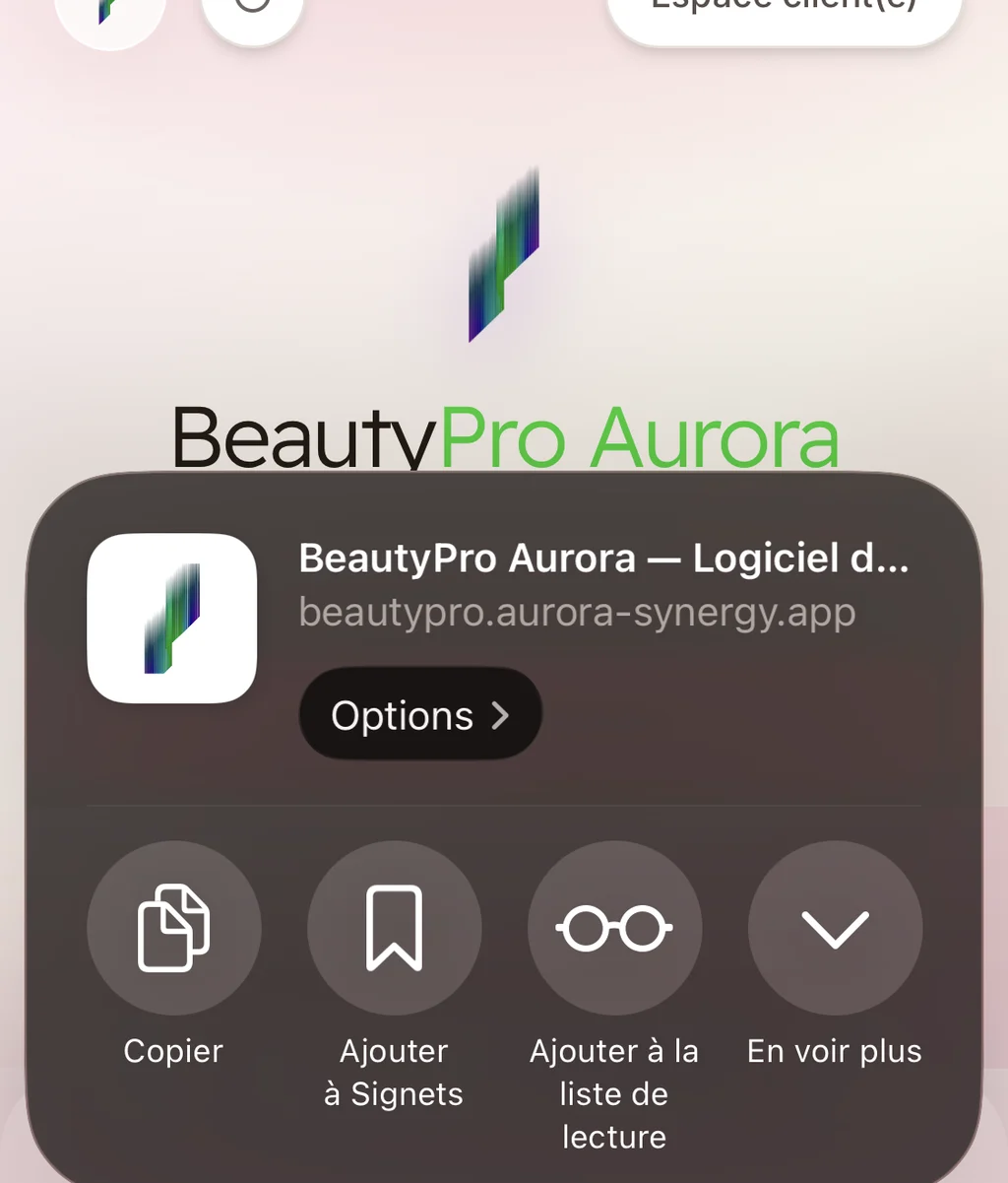 Capture d'écran de l'étape : Touchez «&nbsp;En voir plus&nbsp;»
